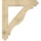 Ekena Millwork Funston Arts & Crafts Rough Sawn Bracket, Douglas Fir, 6"W x 38"D x 42"H BKT06X38X42FST03RDF - alternate 3